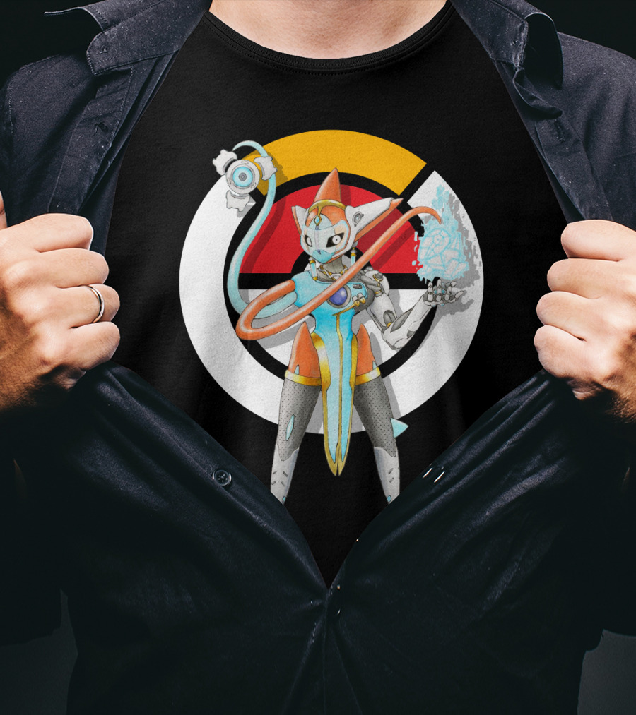 Pokemon Deoxys X Overwatch Symmetra Mashup T-Shirt
