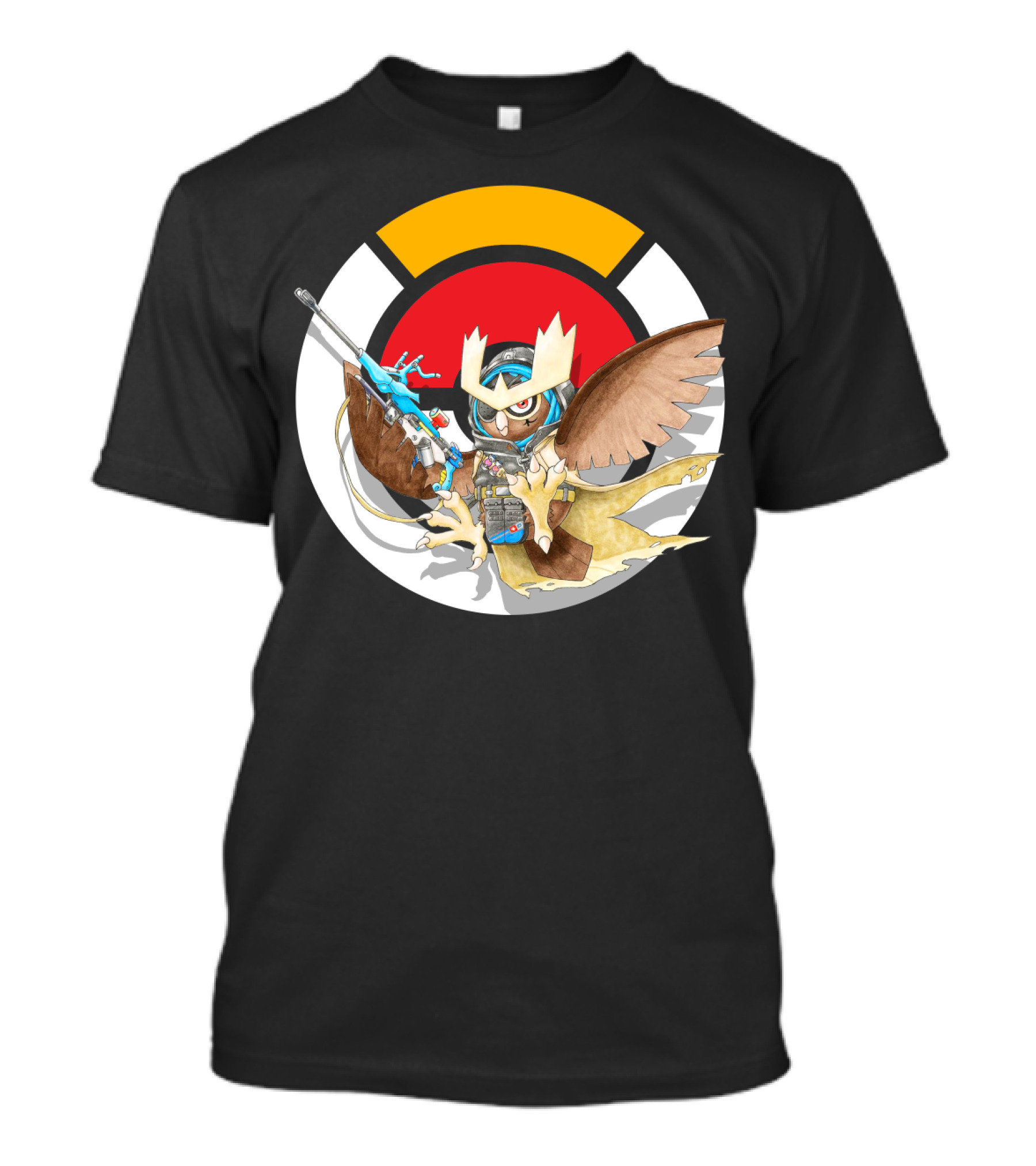 Pokemon X Over Noctowl X Ana Official Collaboration T-Shirt