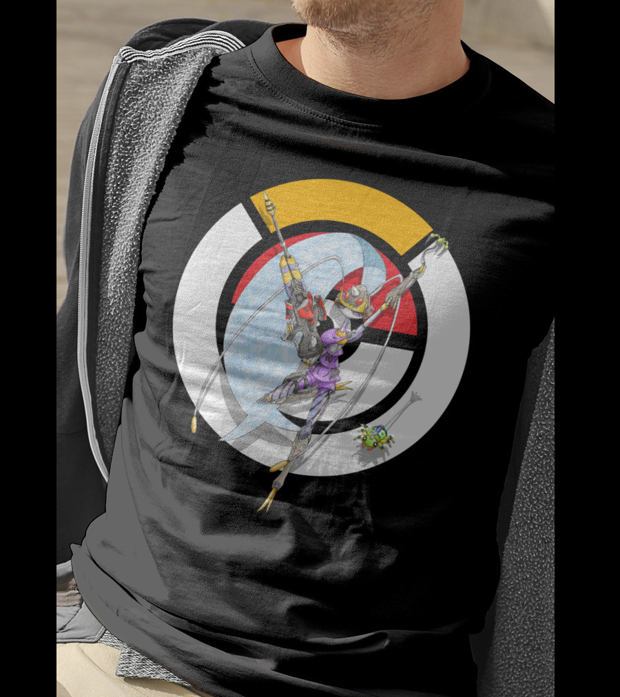 Pokemon X Over Pheromosa X Widowmaker Crossover Fan T-Shirt