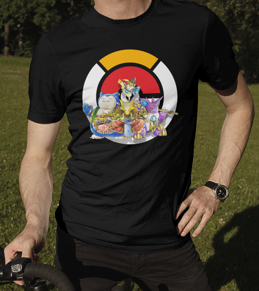 POKEMON X OVER Super Sentai Mashup T-Shirt