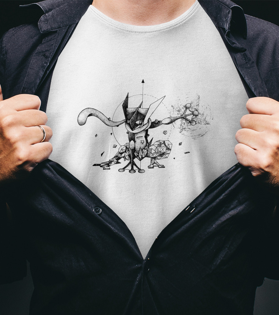 GEOMETRIC POKEMON GRENINJA T-Shirt
