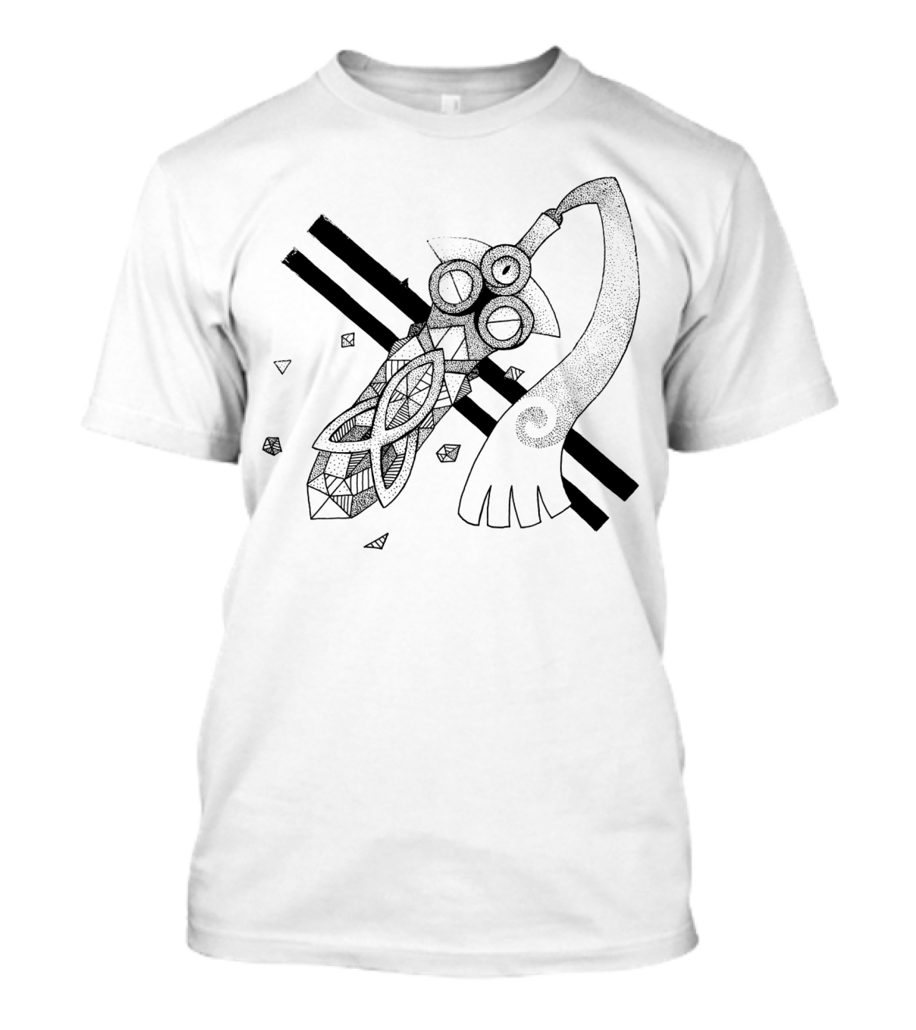 Geometric Honedge Pokemon Artistic T-Shirt