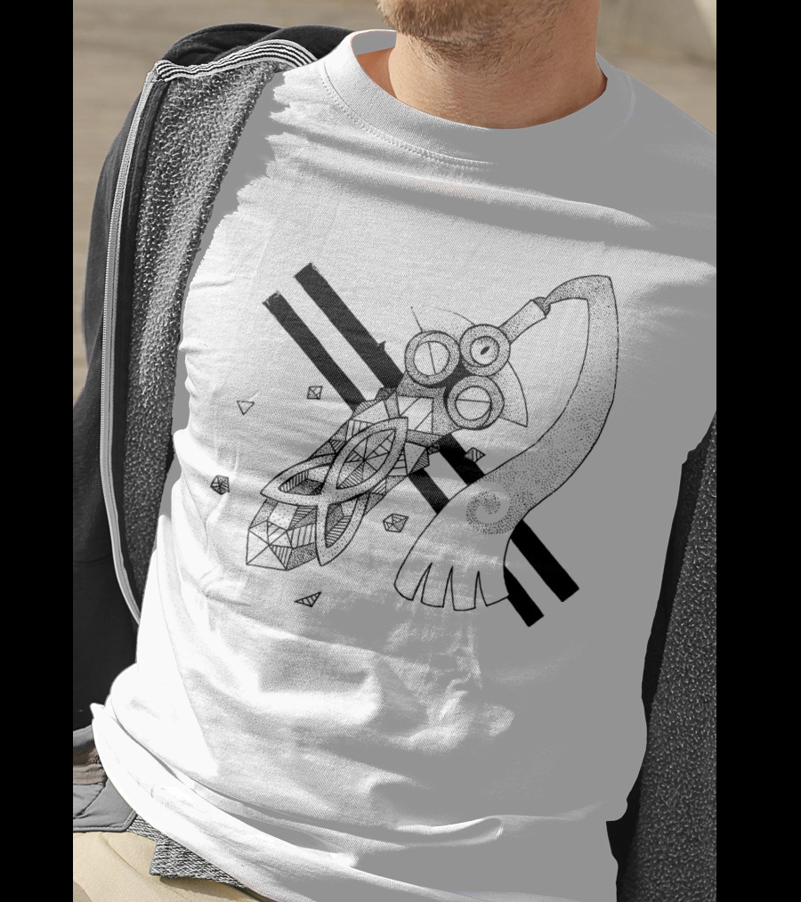 Geometric Honedge Pokemon Artistic T-Shirt