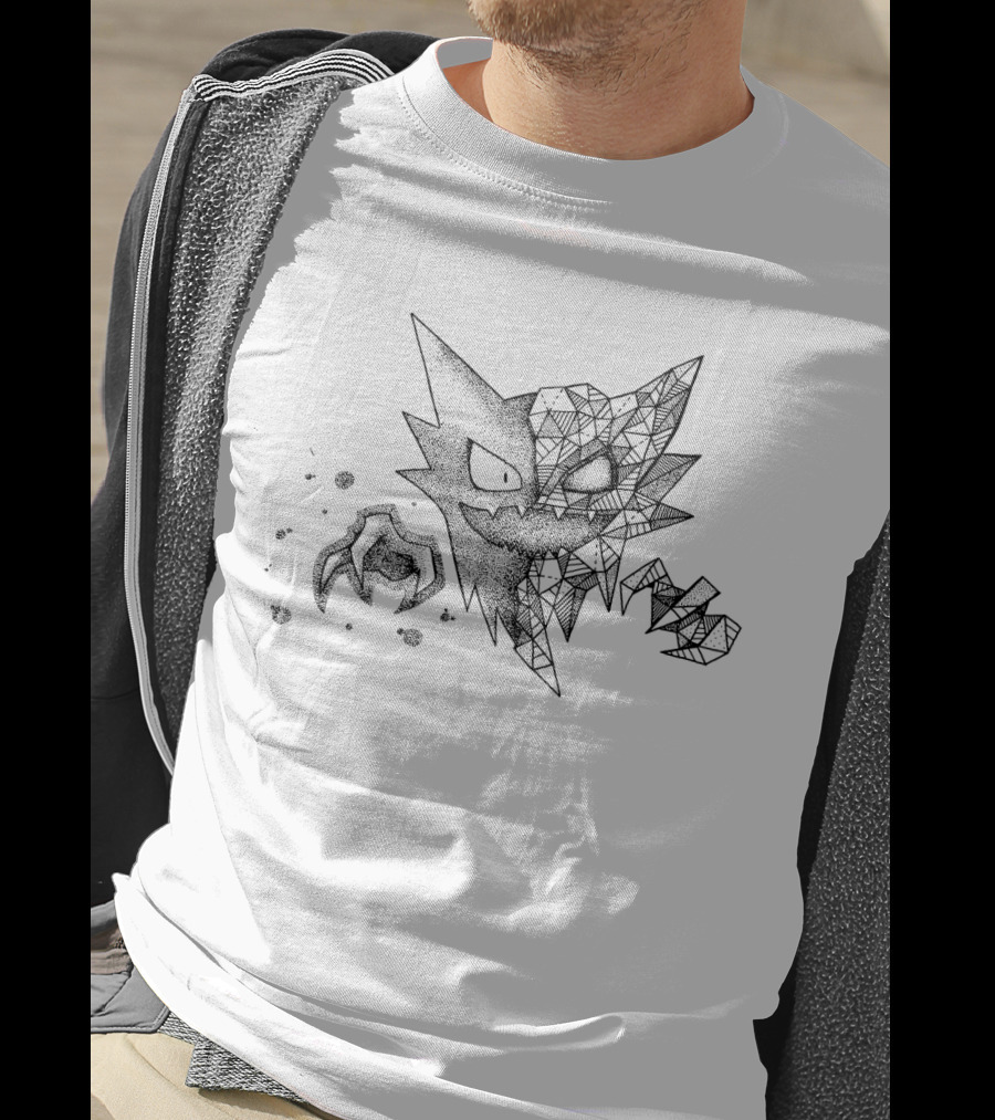 Geometric Pokemon Haunter Dot T-Shirt