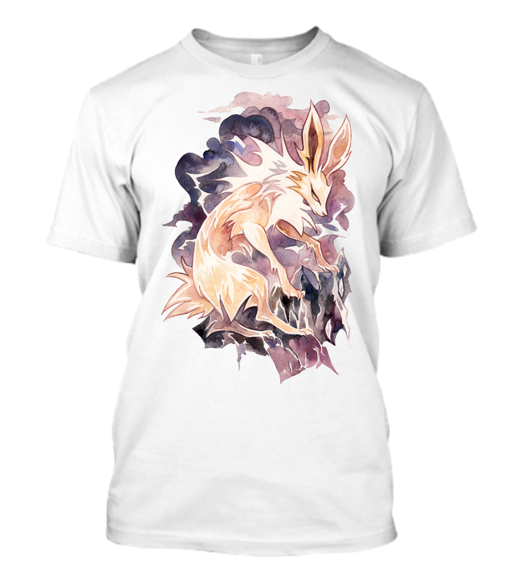 Watercolor Pokemon Jolteon Artistic T-Shirt