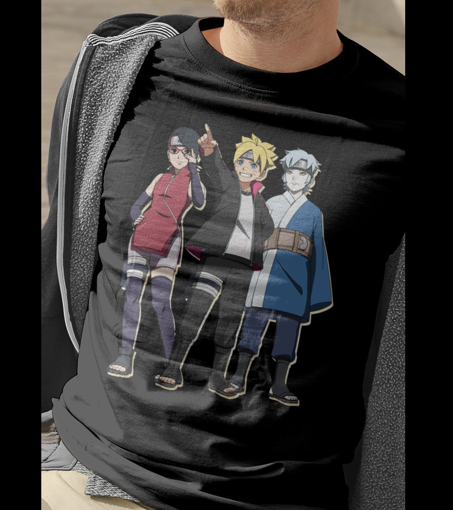 Boruto Sadara Mitsuki Team T-Shirt