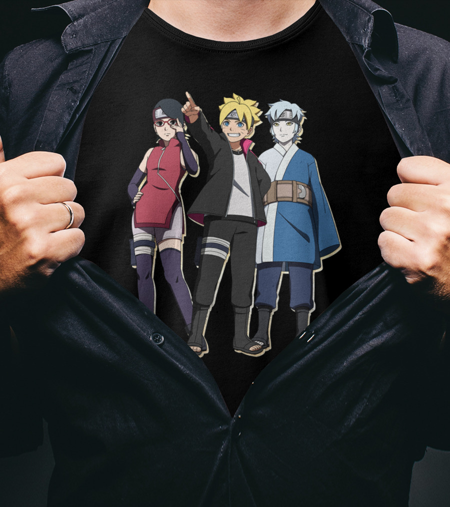 Boruto Sadara Mitsuki Team T-Shirt