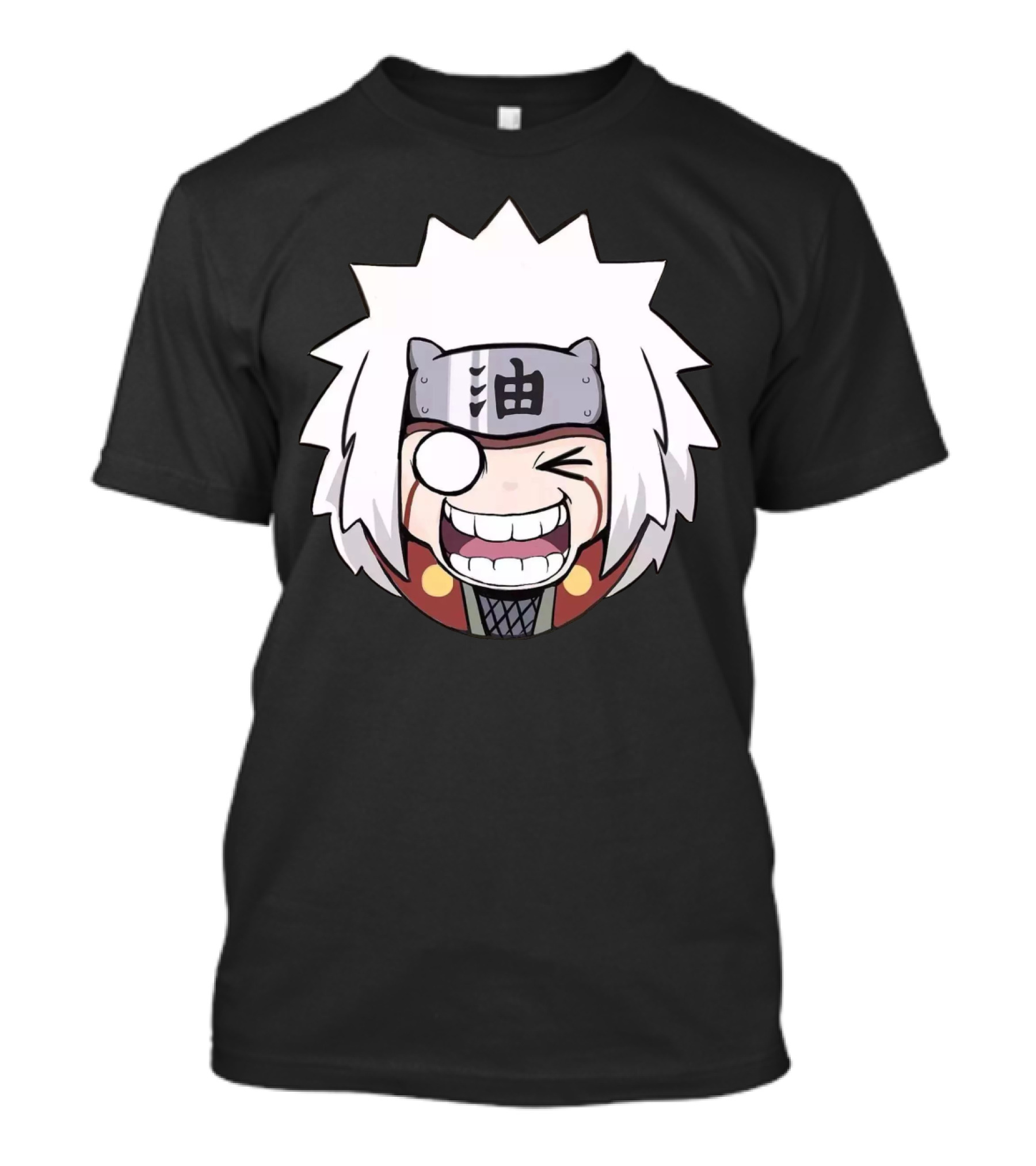 Jiraiya Chibi Cute Anime Character Face T-Shirt