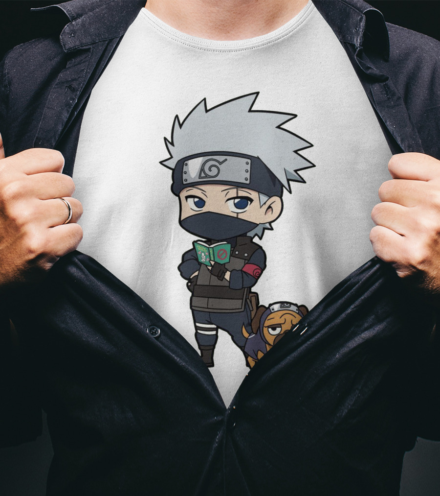 Kakashi Dog Chibi Ninja Fan T-Shirt