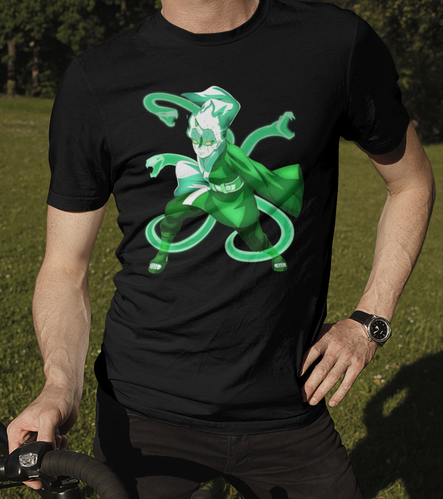 Mitsuki Orochimaru Anakins Striking Green Aura Power Form T-Shirt