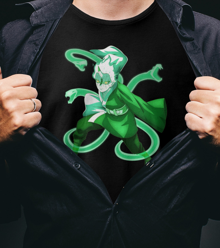 Mitsuki Orochimaru Anakins Striking Green Aura Power Form T-Shirt