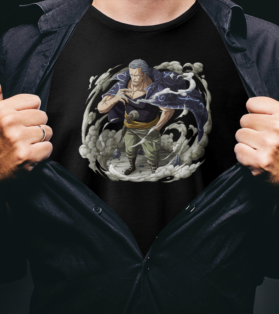 Vice Admiral Monkey D. Garp Battle Ready Navy Hero T-Shirt