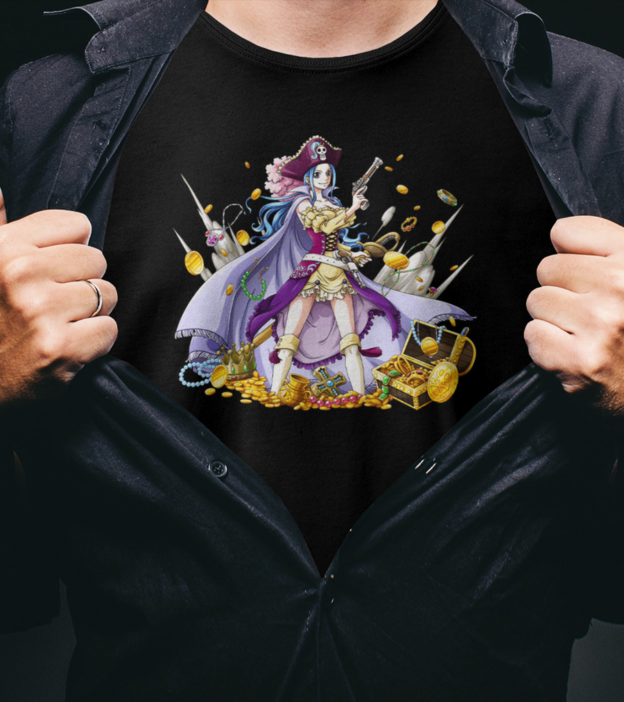 Vivi Pirate One Piece Treasure Hunter T-Shirt