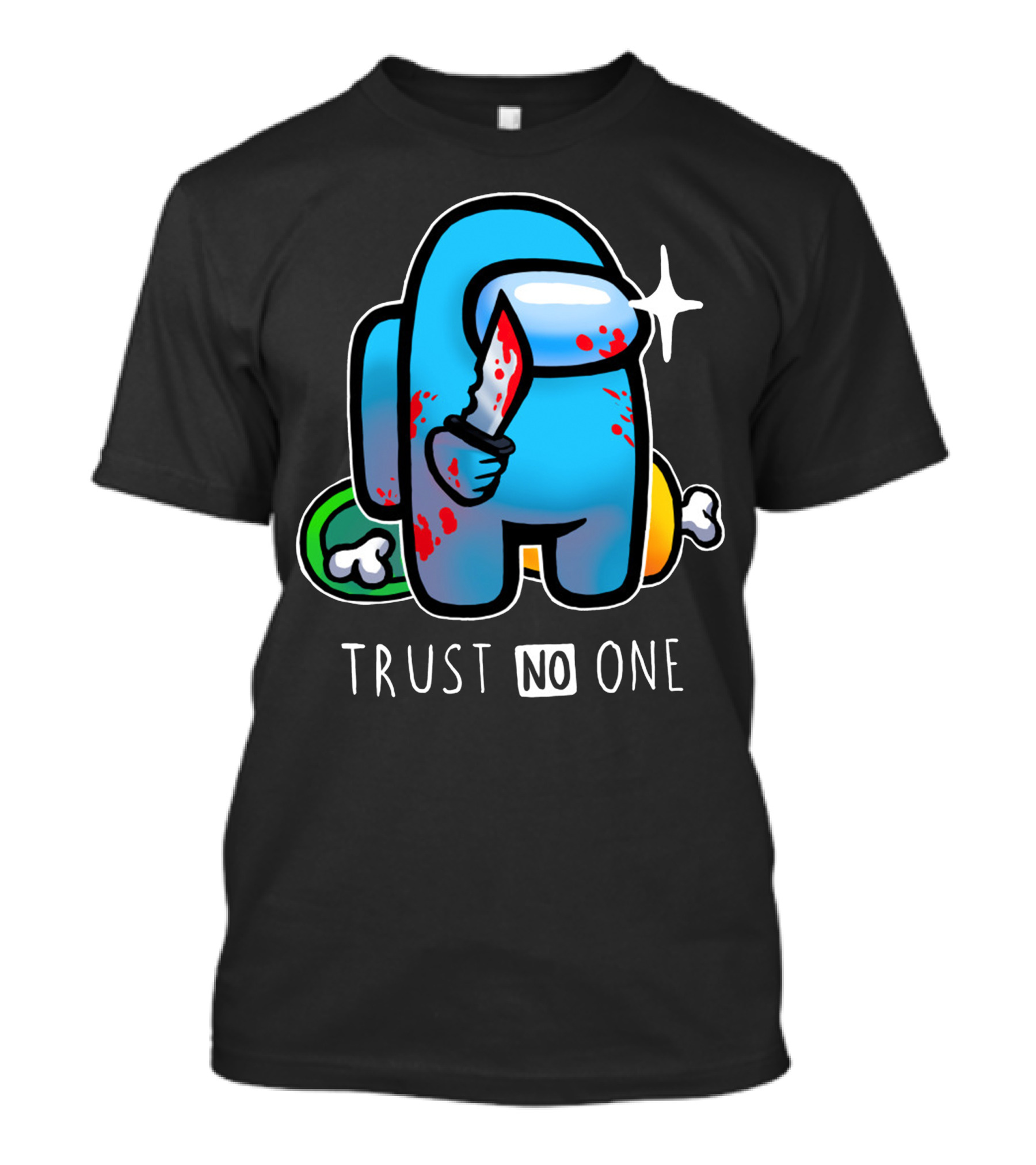 Trust No One Among Us Impostor With Knife T-Shirt