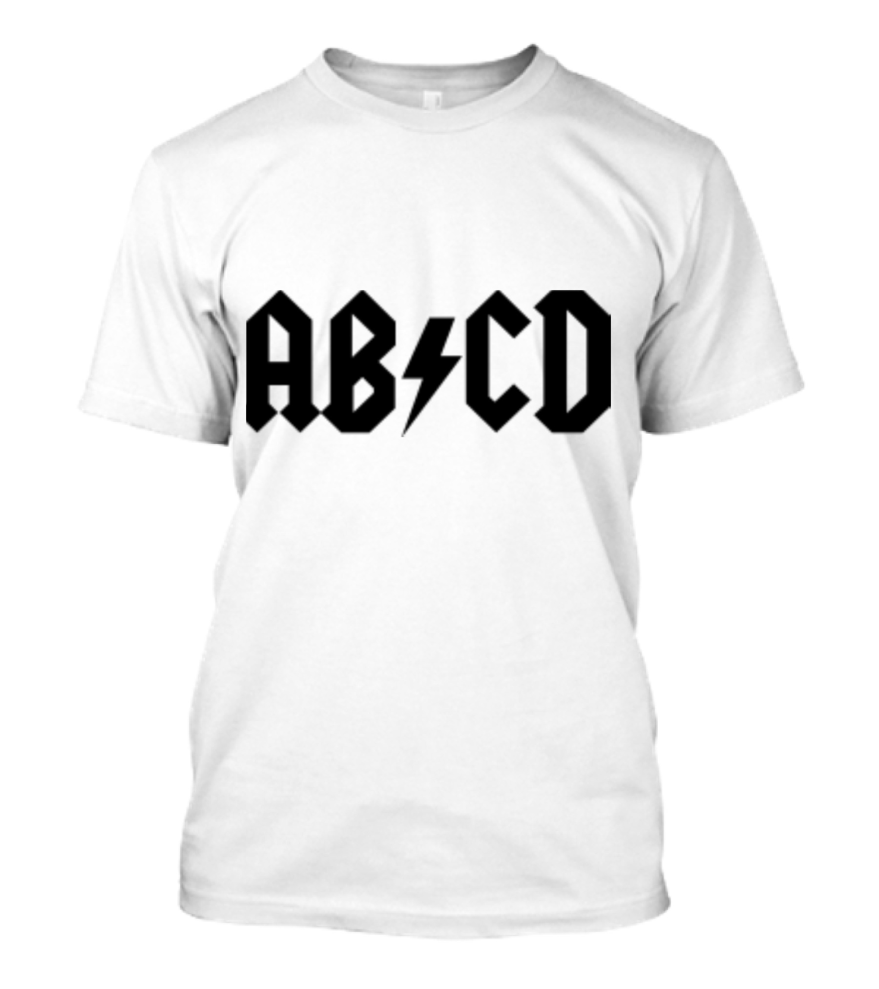 ABCD Lightning Bolt Back To School Alphabet T-Shirt