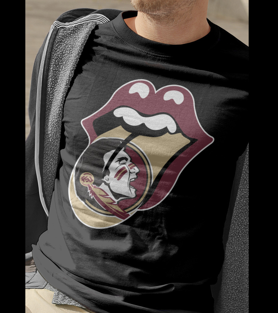 Fsu Seminoles Rolling Stones T-Shirt