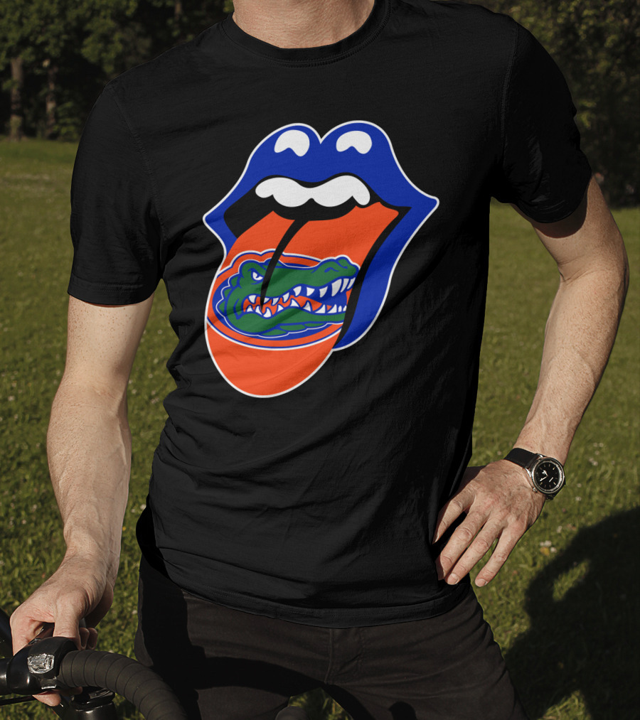 Rolling Stones Florida Gators Rolling Tongue T-Shirt