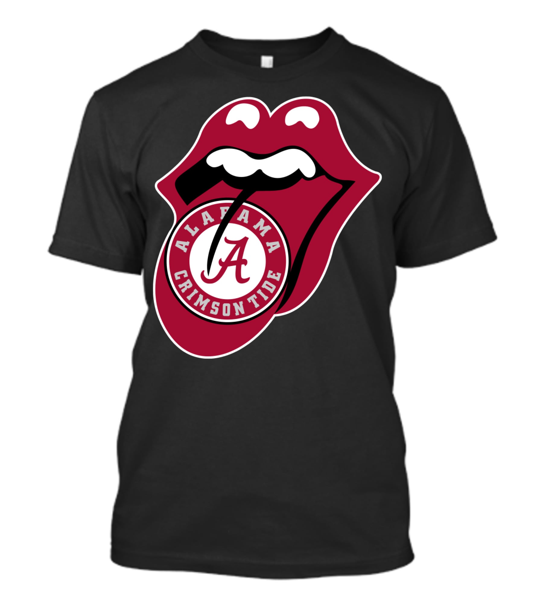 Alabama Crimson Tide Rt Edition Iconic Tongue T-Shirt