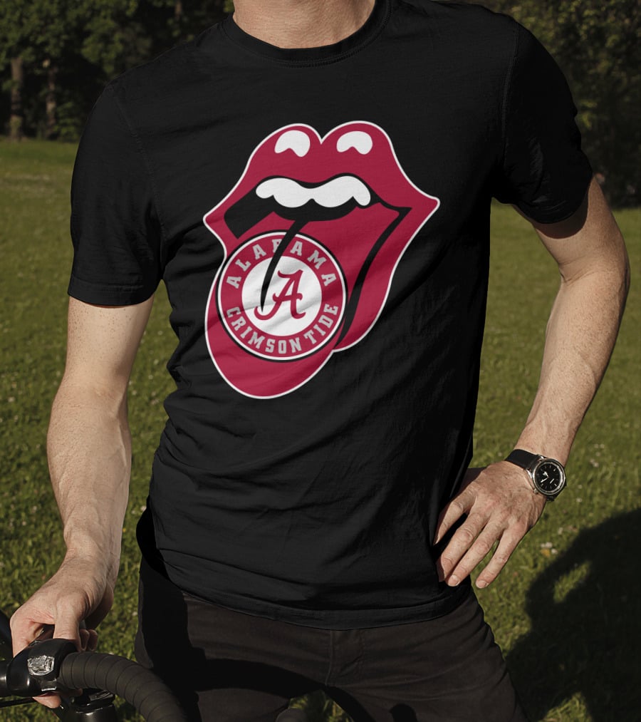 Alabama Crimson Tide Rt Edition Iconic Tongue T-Shirt