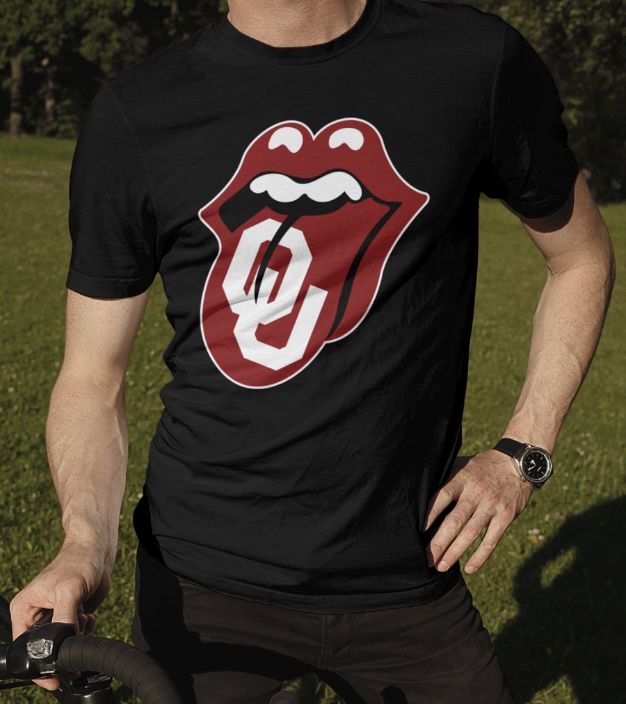 Oklahoma Sooners Rolling Stones T-Shirt
