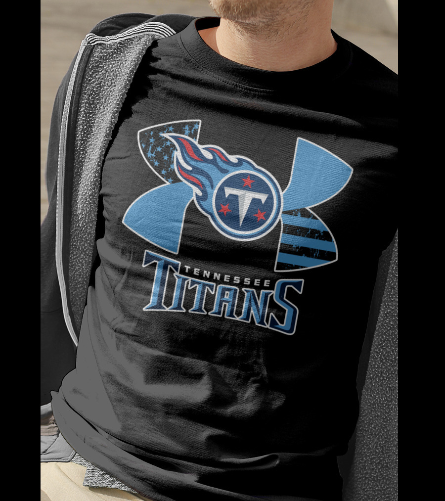 Tennessee Titans Under Armour Logo Fusion T-Shirt