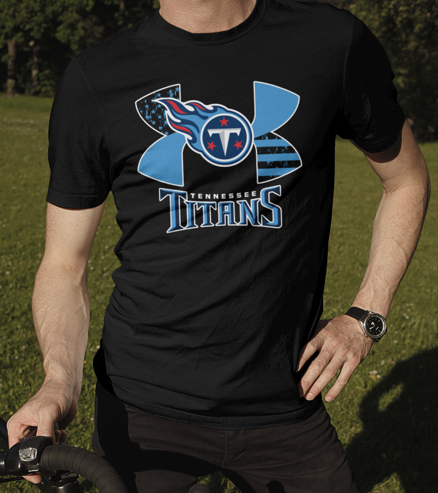 Tennessee Titans Under Armour Logo Fusion T-Shirt