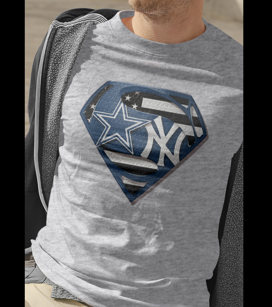 Super Cowboys Yankees Star T-Shirt