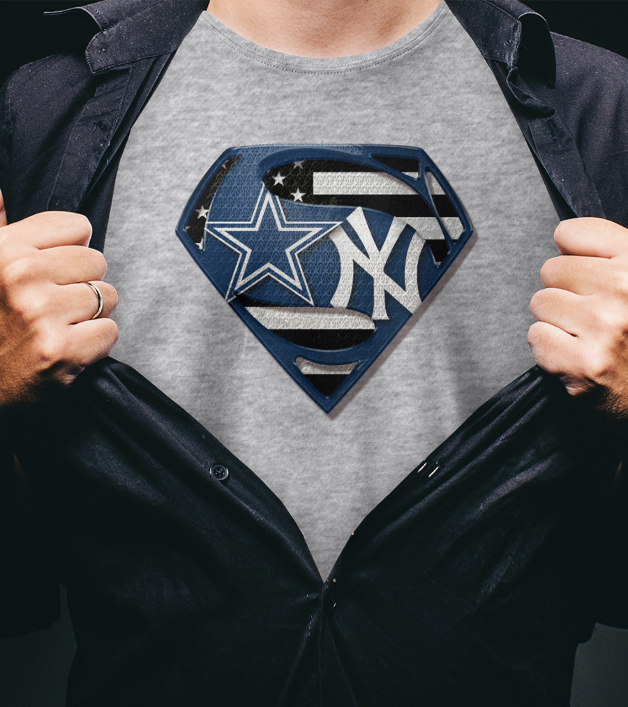 Super Cowboys Yankees Star T-Shirt