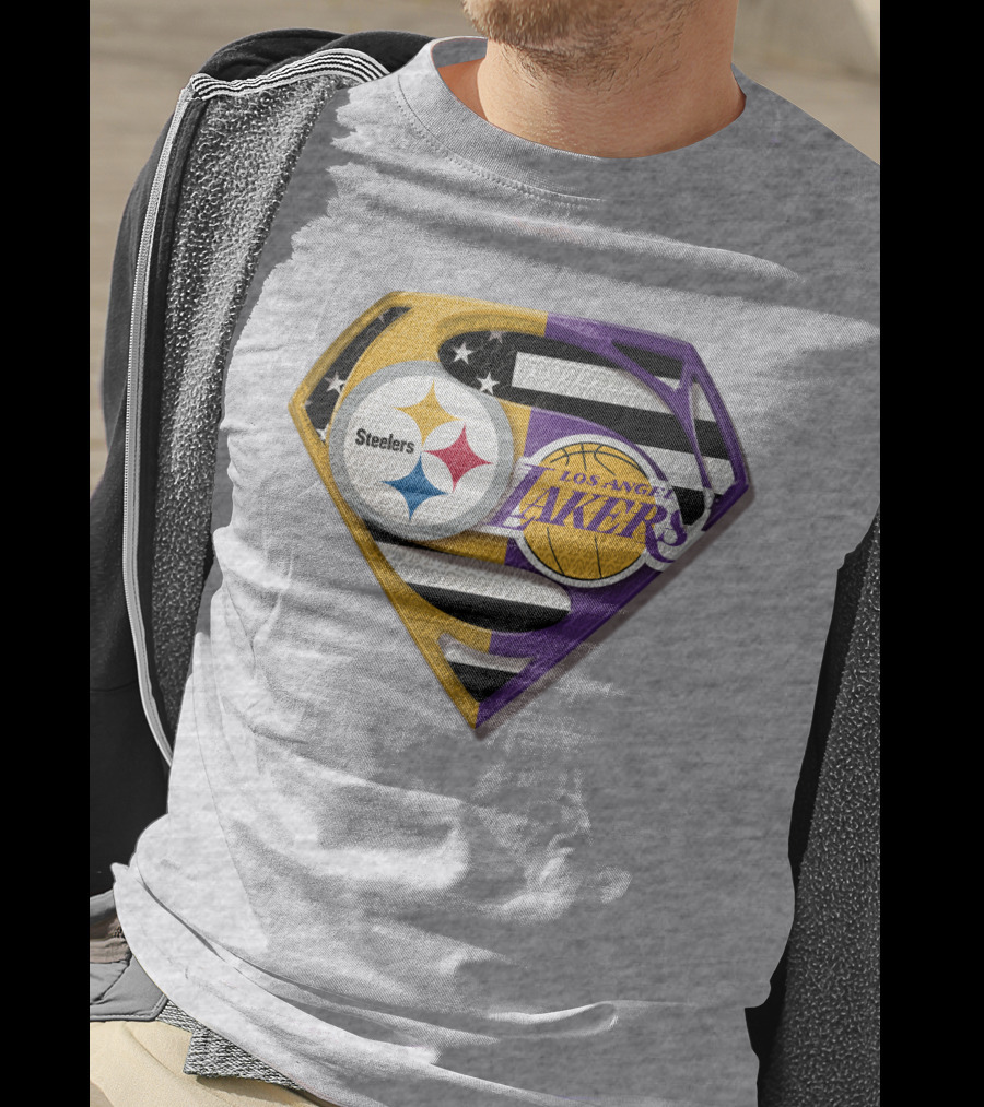 Steelers Los Angeles Lakers Super T-Shirt