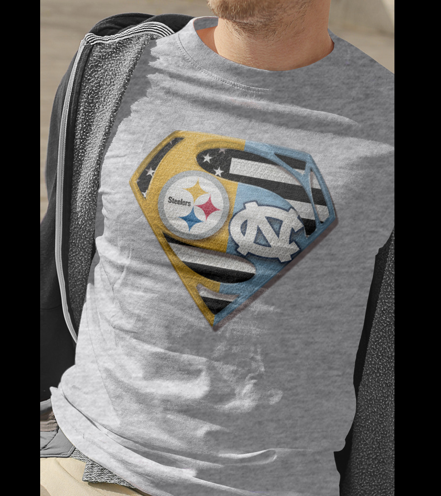 Steelers Nc Superman T-Shirt