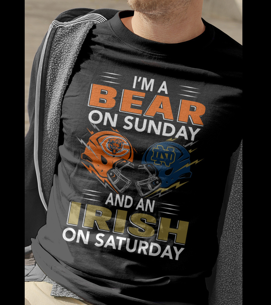 I'm A Bear On Sunday And An Irish On Saturday T-Shirt