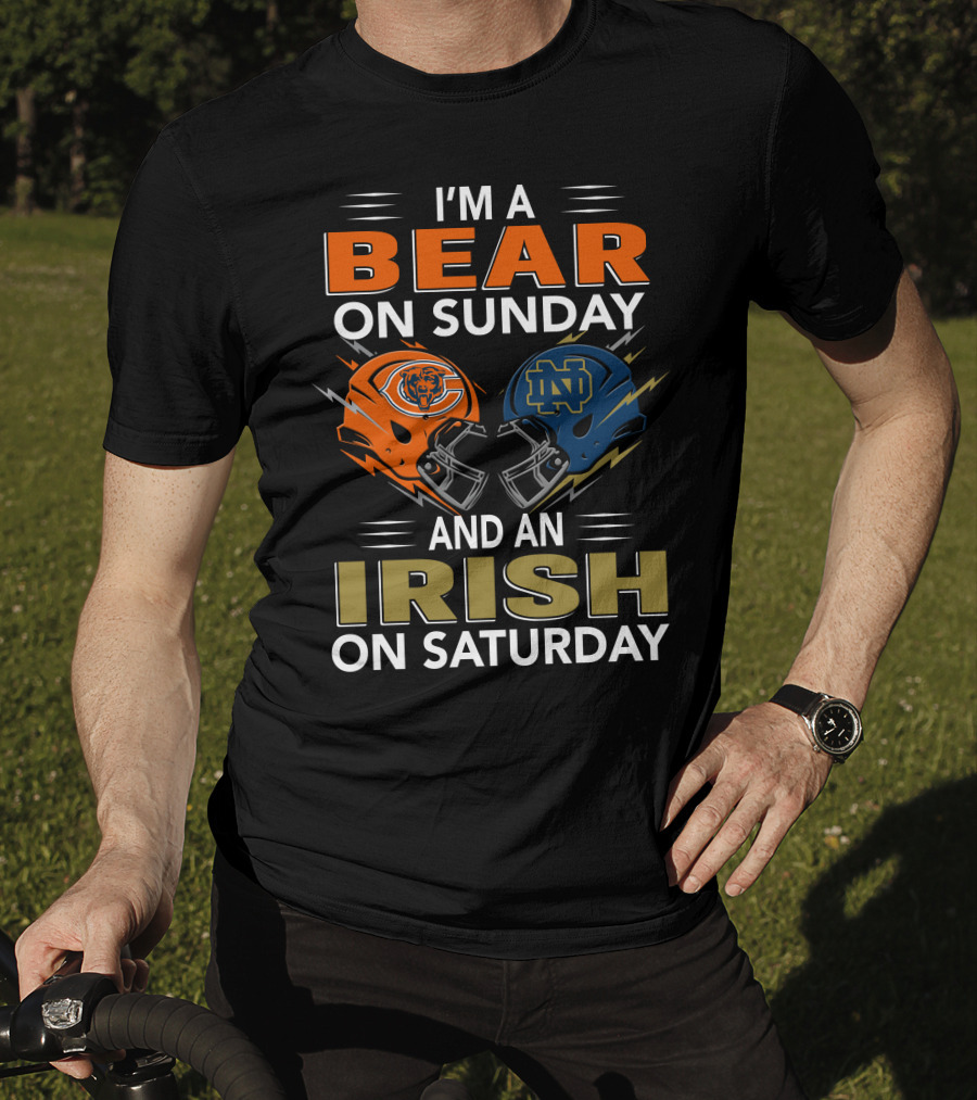 I'm A Bear On Sunday And An Irish On Saturday T-Shirt