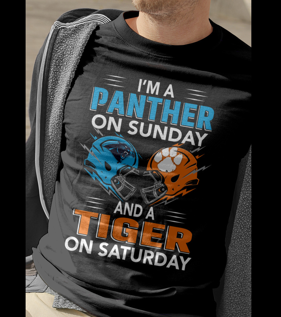 I'm A Panther On Sunday And A Tiger On Saturday T-Shirt