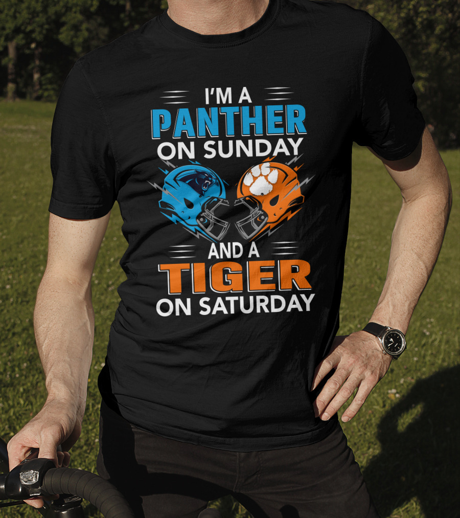 I'm A Panther On Sunday And A Tiger On Saturday T-Shirt