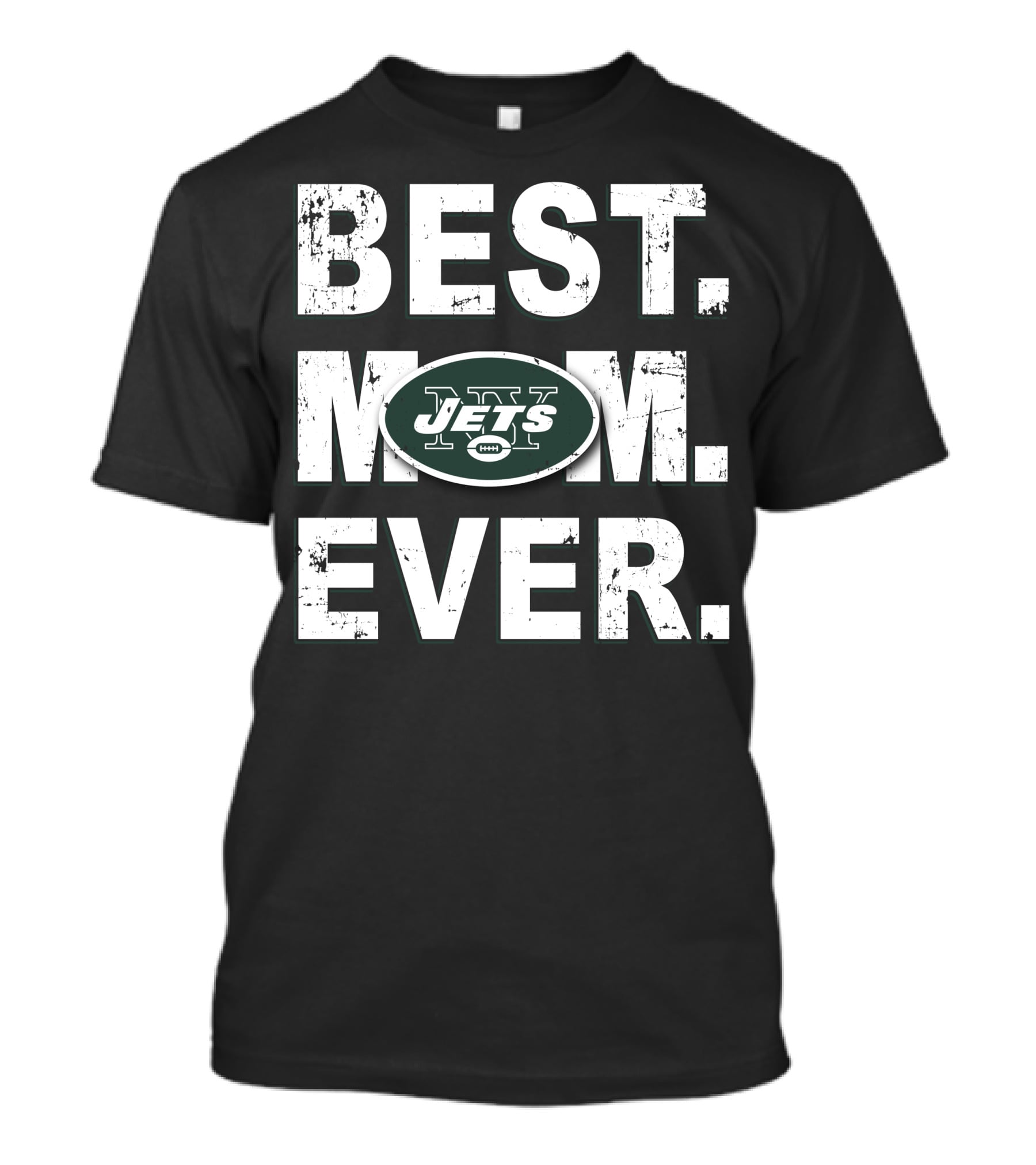 Best Mom Ever Jets Nfl Football Fan Mom T-Shirt