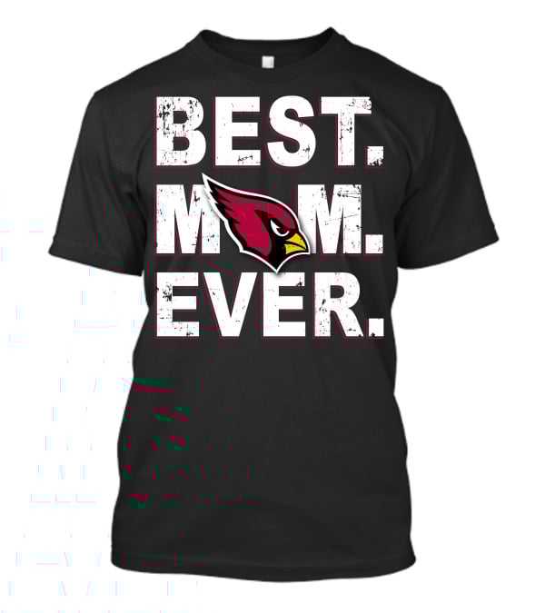 Best Mom Ever Cardinals Bird T-Shirt