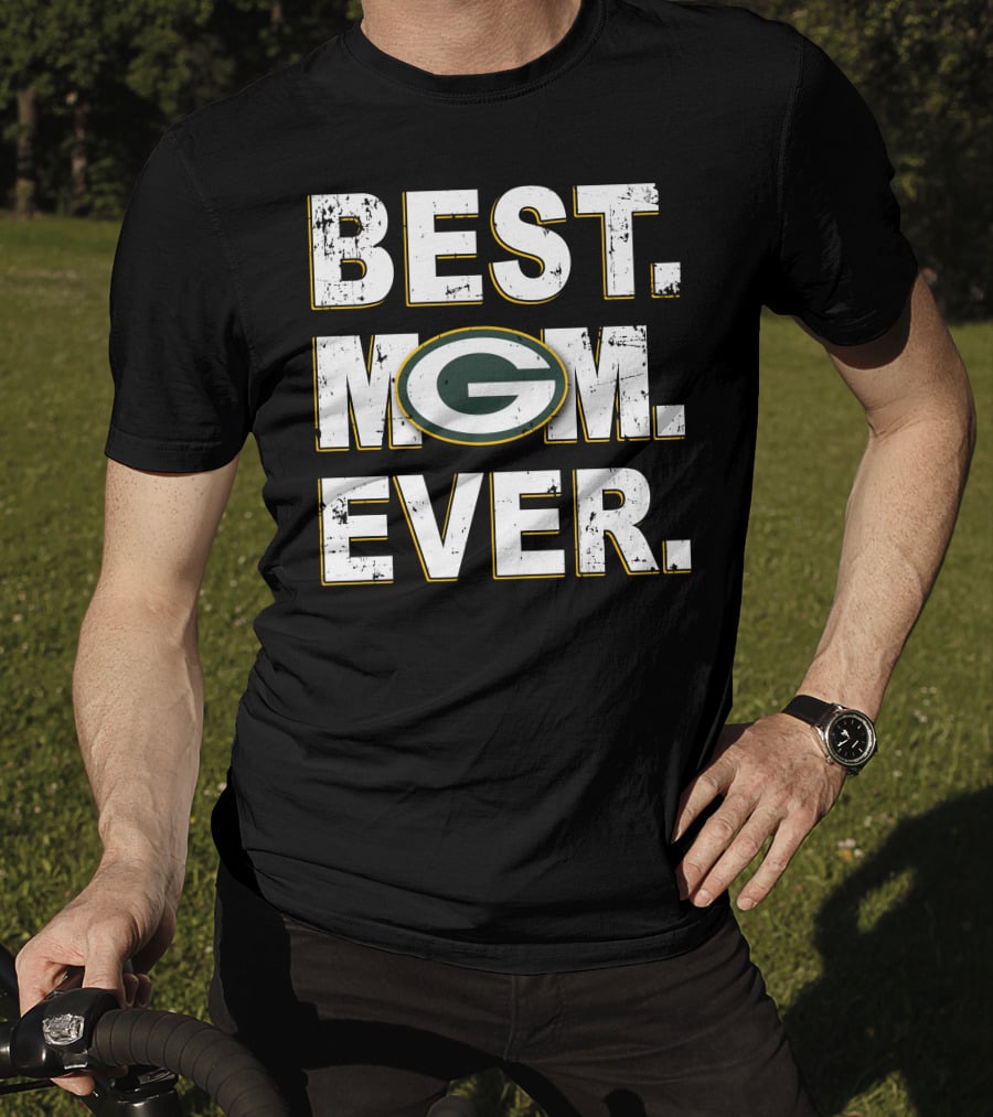 Best Mom Ever Green Bay Packers T-Shirt