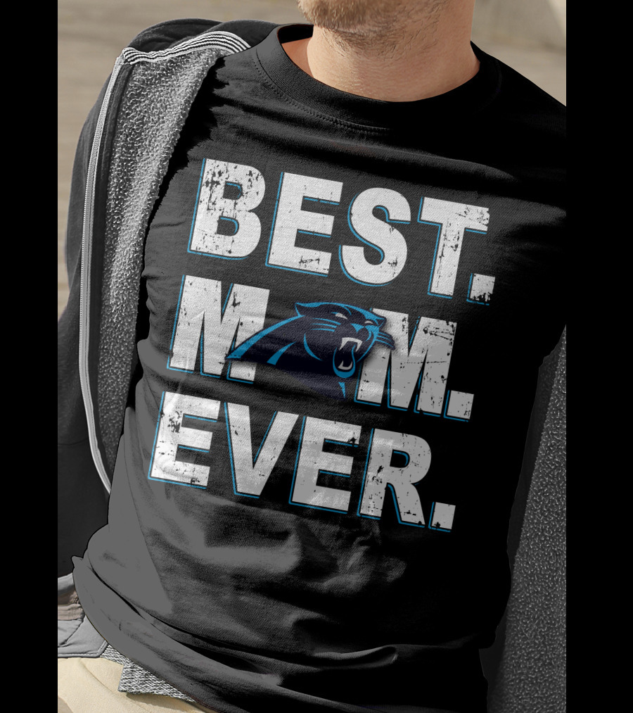 Best Mom Ever Panthers T-Shirt