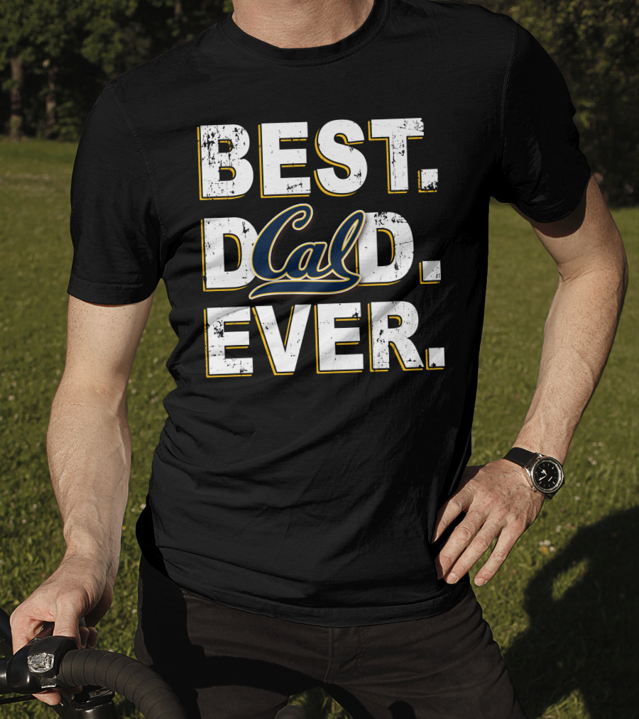 California Golden Bears Best Dad Ever T-Shirt