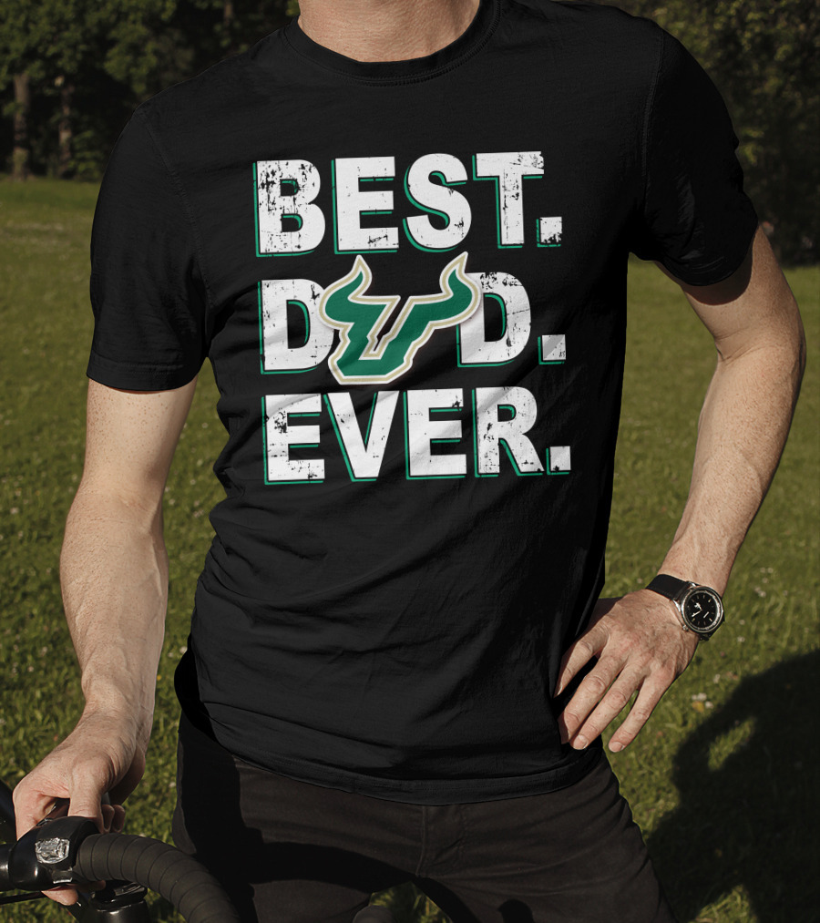 Best Dad Ever Usf Bulls T-Shirt