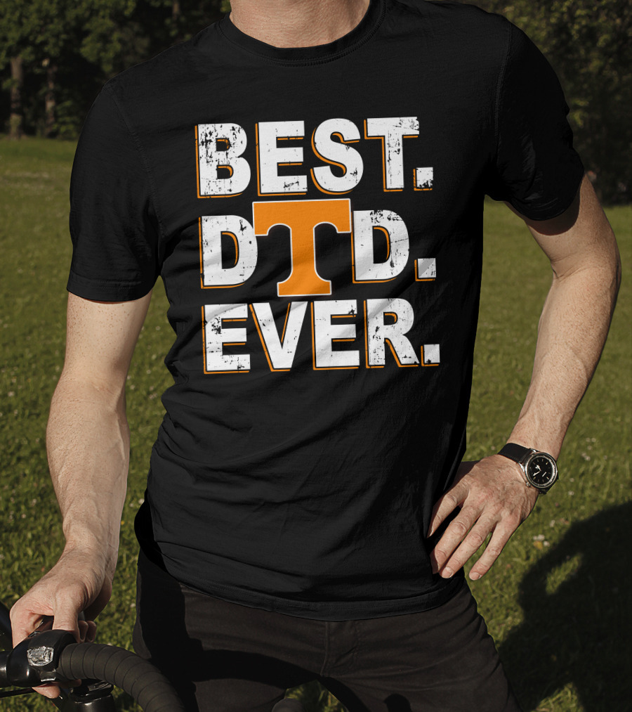 Best Dad Ever 073 Tennessee Volunteers T-Shirt
