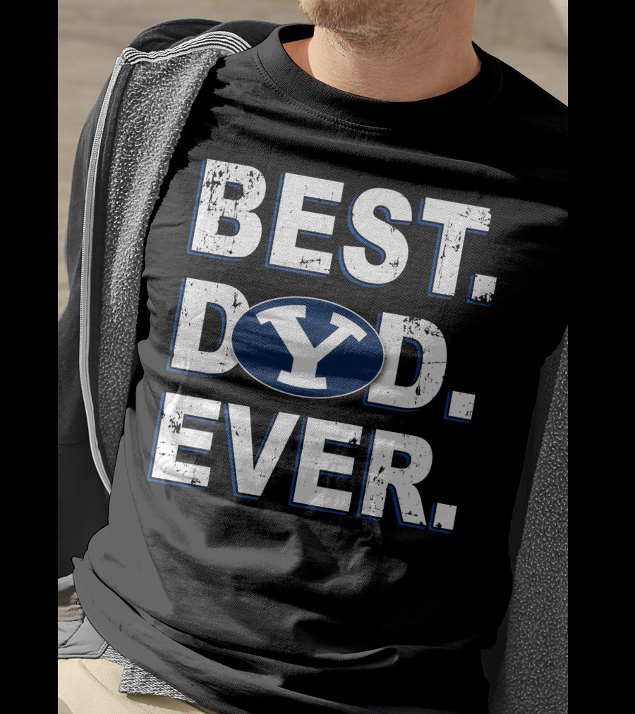 Best Dad Ever Byu Y Logo 016 T-Shirt