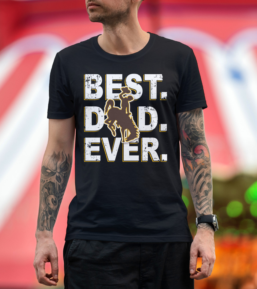 Best Dad Ever Cowboy Rodeo 089 T-Shirt