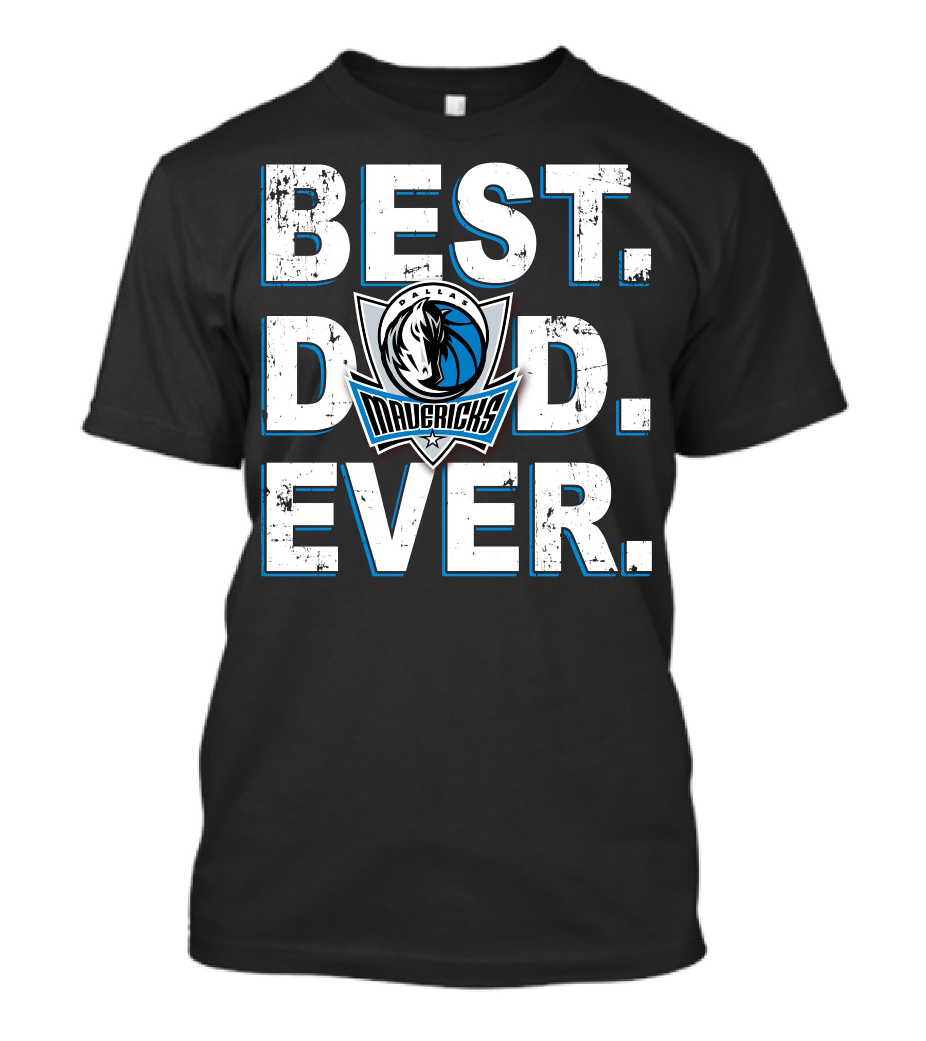 Best Dad Ever Mavericks Basketball 014 T-Shirt