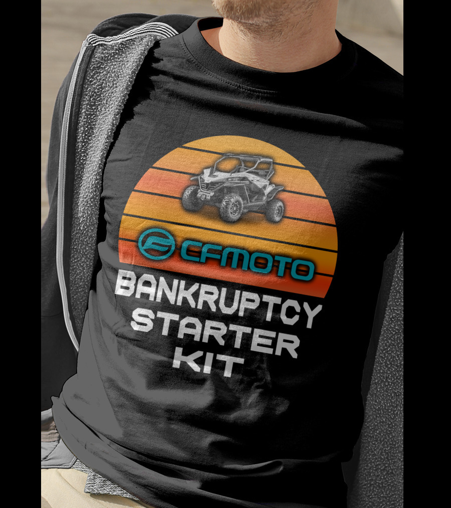 CFMoto Bankruptcy Starter Kit Z Force Adventure T-Shirt