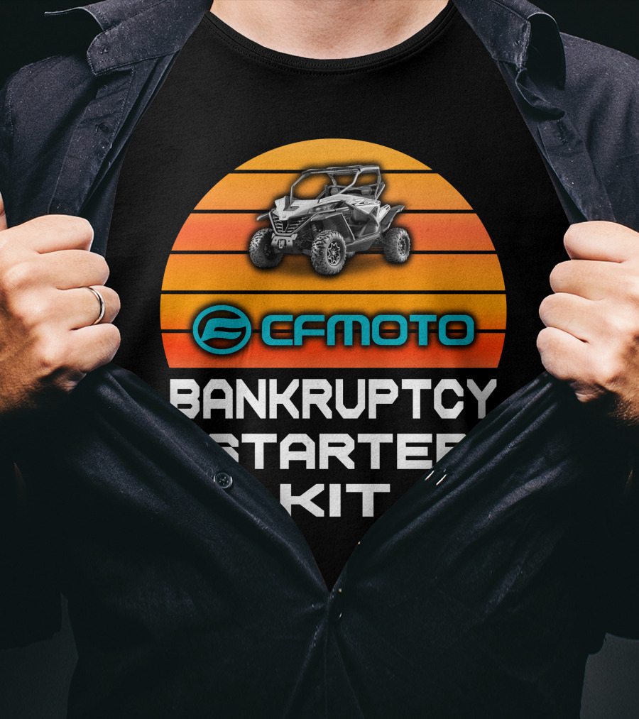 CFMoto Bankruptcy Starter Kit Z Force Adventure T-Shirt