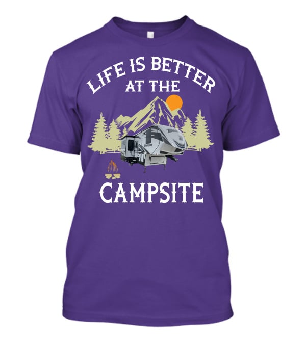 Life Is Better At The Campsite Momentum M Class 348M T-Shirt