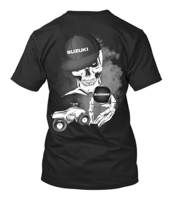 Suzuki Quadrunner LT 160 Skull Smoke T-Shirt