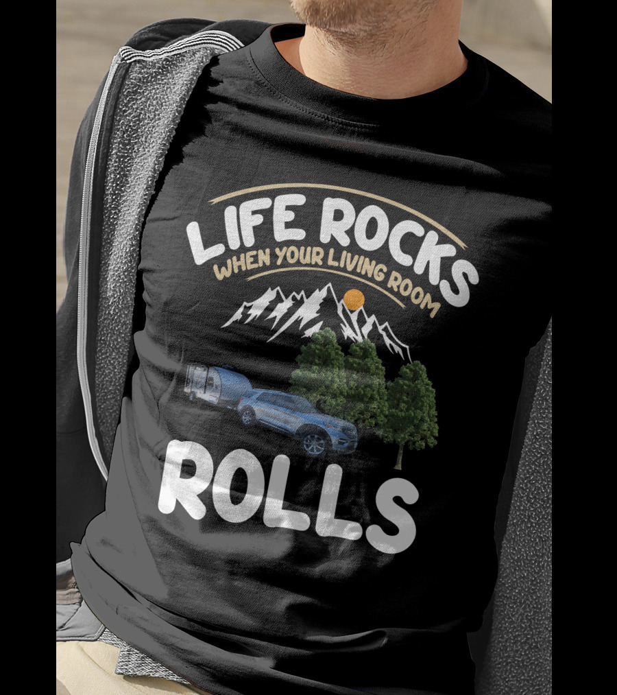 Life Rocks When Your Living Room Rolls RPod 195 T-Shirt