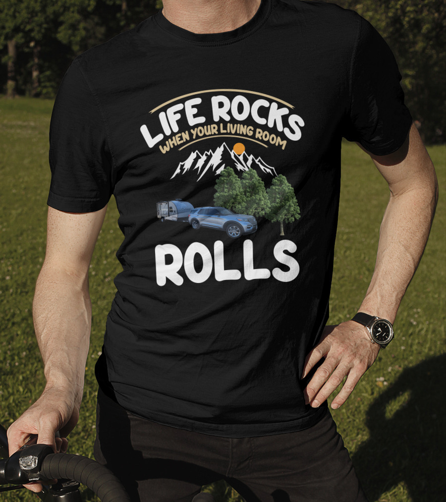 Life Rocks When Your Living Room Rolls RPod 195 T-Shirt